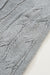 Gray Ribbed Trim Hollow Knit Side Slits Cardigan