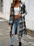 Devine Plaid Long Sleeve Hooded Coat