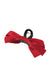 Black Solid Color Ribbon Bow Decor Hair Clip