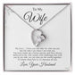 To My Wife-Forever Love Necklace