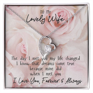 Wife Forever Love Necklace