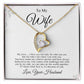 To My Wife-Forever Love Necklace