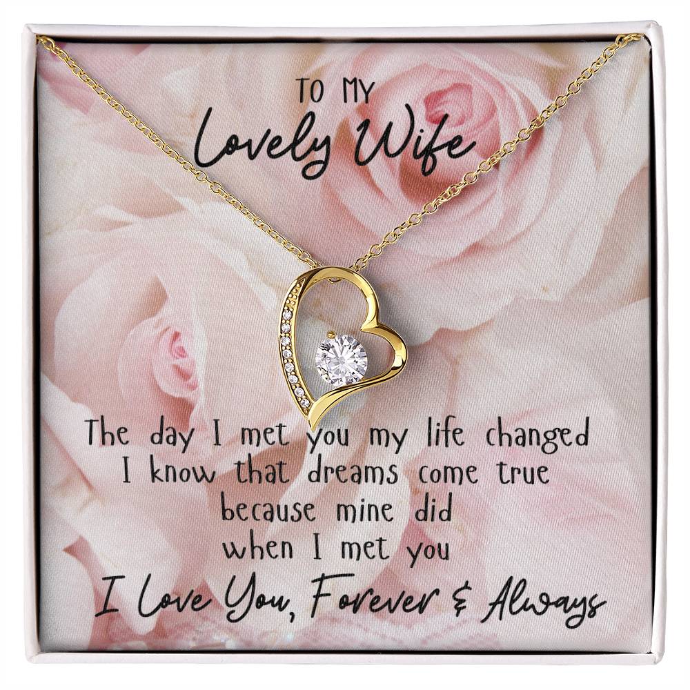 Wife Forever Love Necklace