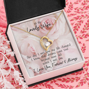 Wife Forever Love Necklace