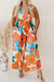 White Plus Size Smocked Floral Print Tied Straps Wide Leg Jumpsuit