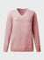 V-Neck Long Sleeve Knit Top