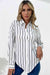 Vertical Stripes Button Down Shirt