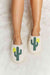 Melody Cactus Plush Slide Slippers